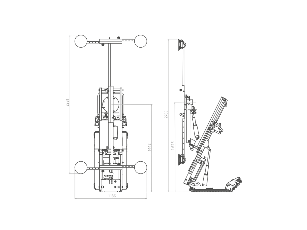 Plano técnico y dimensiones Skipper Lift GL