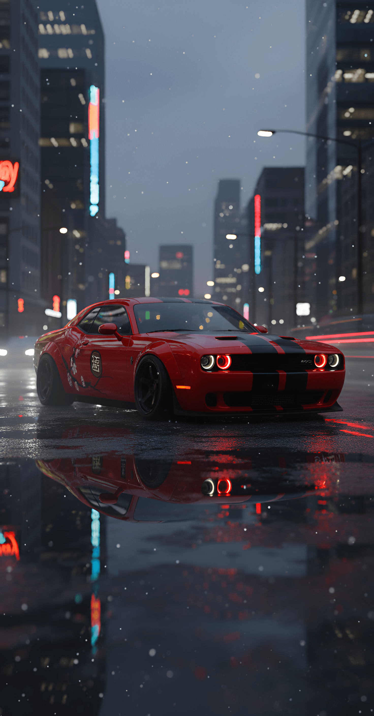 Red sports car wallpaper