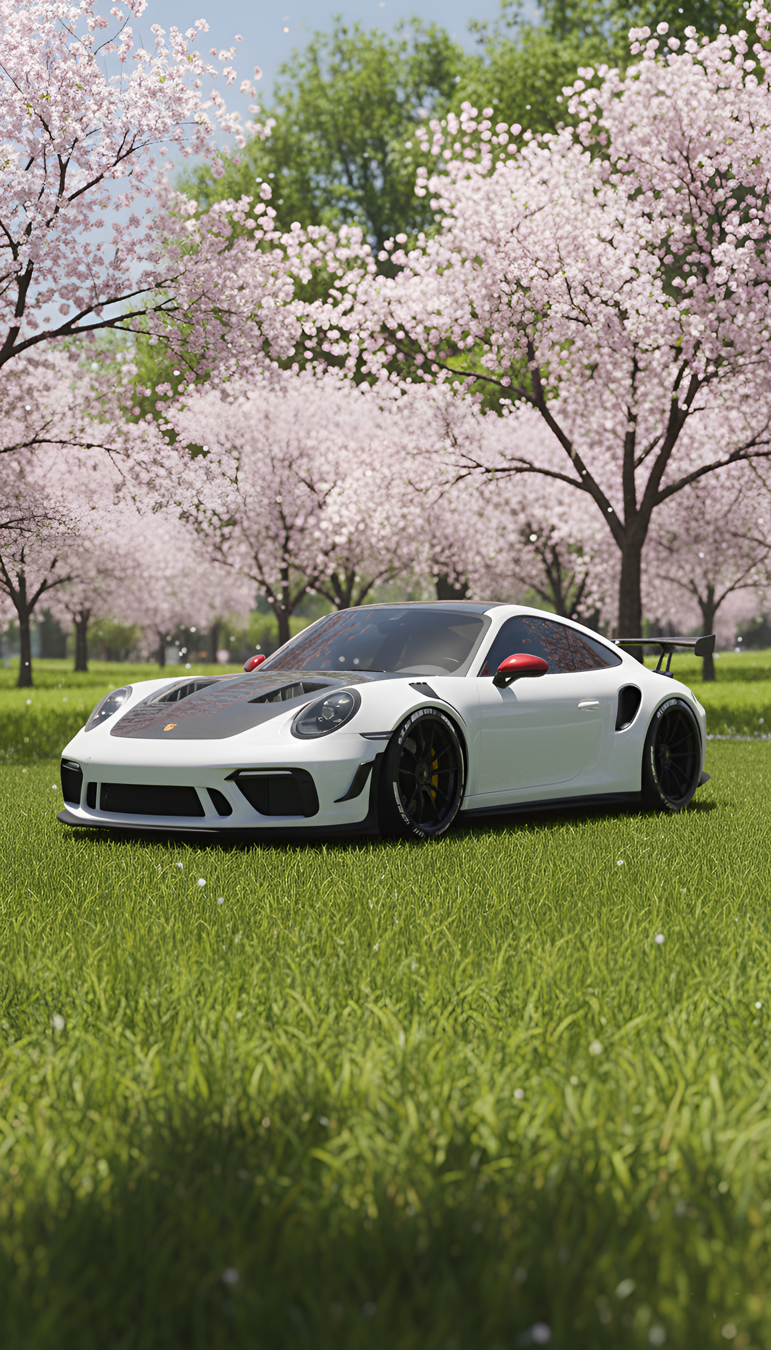 Red sports car wallpaper