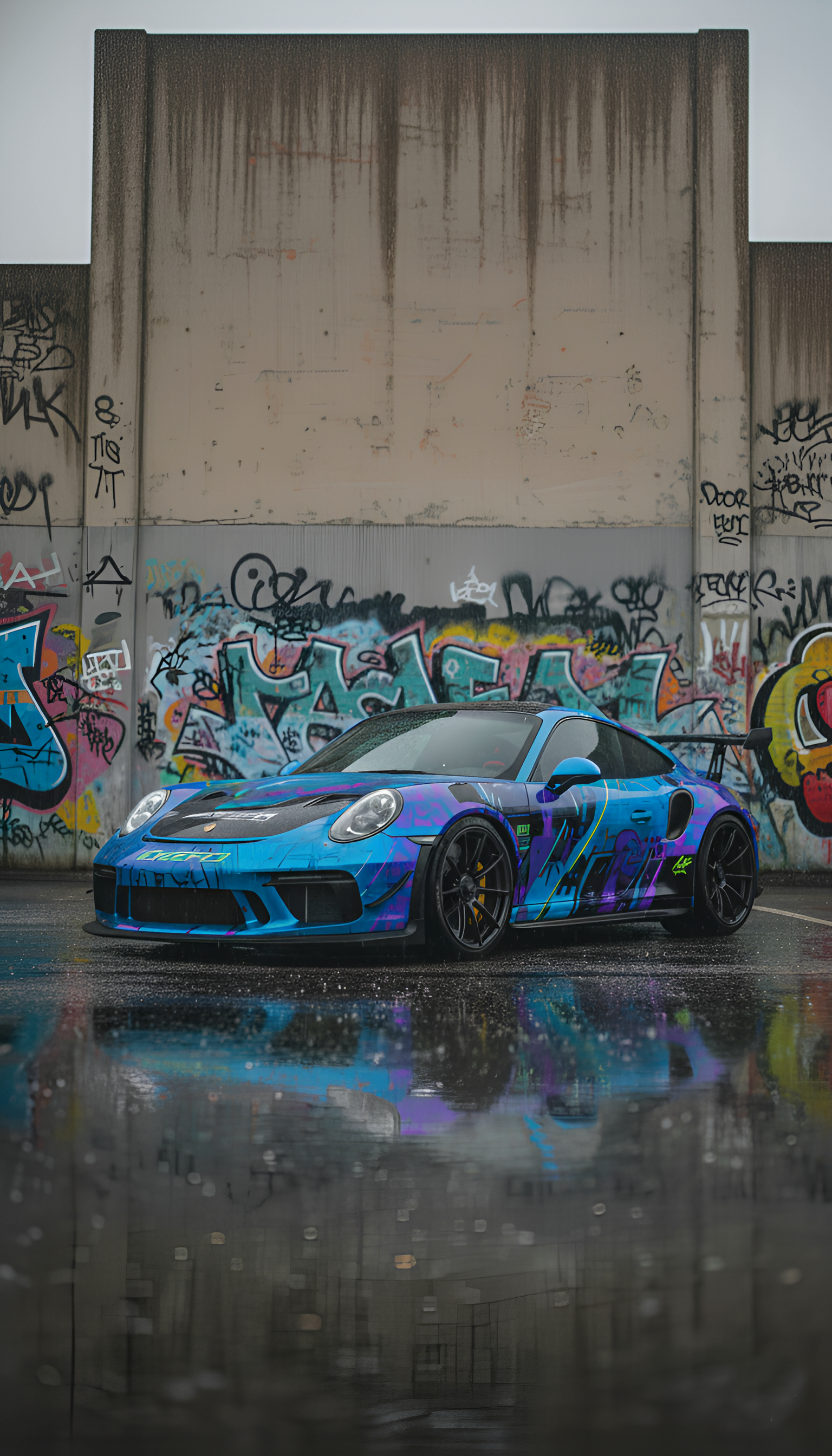 Red sports car wallpaper