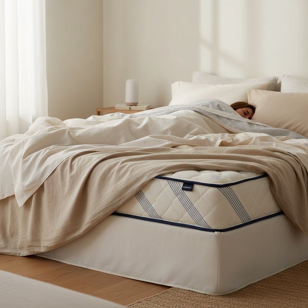 [{"question": "What are the best sheets for a foam mattress like Casper?", "answer": "Breathable sheets with correct pocket depth—often bamboo or cotton percale—plus a breathable protector if you sleep warm."}, {"question": "Do foam mattresses need deep-pocket sheets?", "answer": "Many do, because total height including protectors or toppers is taller than legacy mattresses; measure before buying."}, {"question": "Are bamboo sheets good on foam?", "answer": "Often yes; many people like the smooth, cooler-feeling surface on contouring foam."}, {"question": "Why did my bed get hotter with a new protector?", "answer": "Some waterproof protectors reduce airflow; consider a more breathable model if safe for your warranty."}, {"question": "Is this article affiliated with Casper?", "answer": "No. Casper® is a trademark of its owner; this is independent editorial guidance."}]