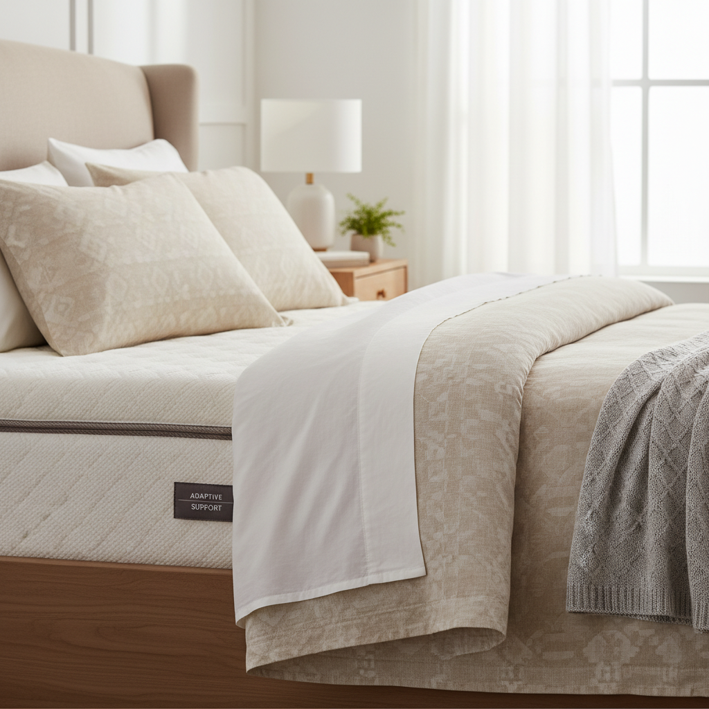 [{"question": "What sheets are best for Tempur-Pedic-type mattresses?", "answer": "Breathable sheets like bamboo or cotton percale with enough pocket depth are common picks; consider whether your mattress protector traps heat."}, {"question": "Why did my foam bed feel hotter after I added a protector?", "answer": "Some waterproof barriers reduce airflow; try a more breathable protector if your manufacturer allows."}, {"question": "Are bamboo sheets good on memory foam?", "answer": "Many sleepers like bamboo’s smooth, cooler-feeling surface on contouring foam when fit and protector breathability are right."}, {"question": "Do I need special sheets for Tempur-Pedic?", "answer": "You need correct sizing and pocket depth plus breathable fibers if you sleep warm—‘special’ marketing labels are less important than measurements."}, {"question": "What is the best thread count for foam mattresses?", "answer": "Thread count alone is a weak predictor; fiber, weave, finishing, and fit matter more."}]