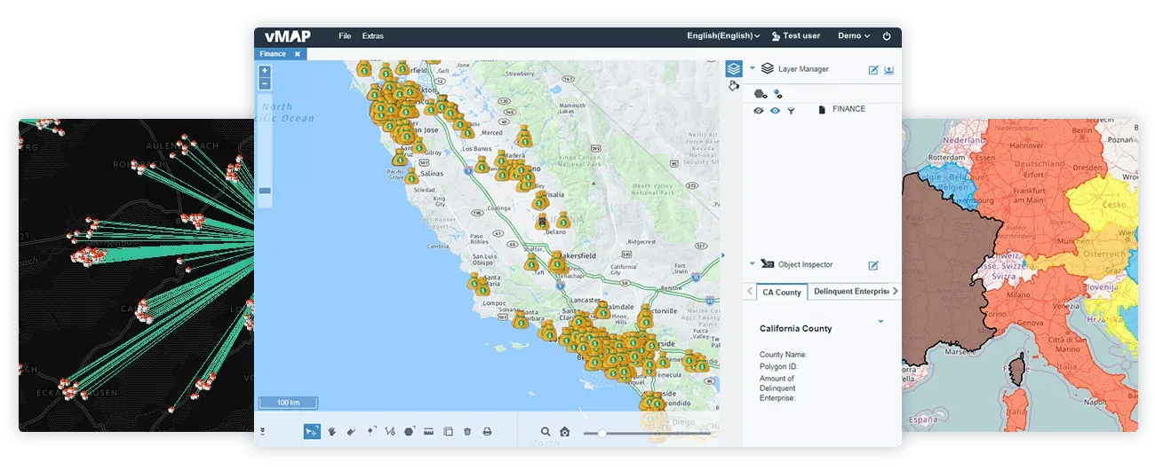 finance mapview page