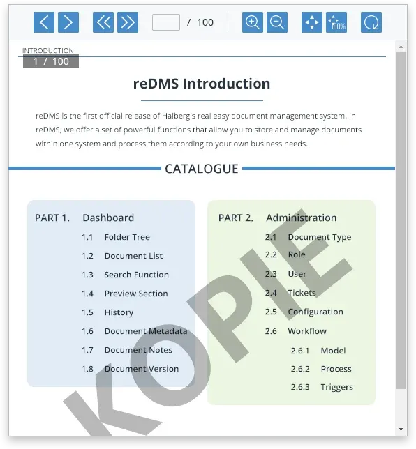 reDMS introduction