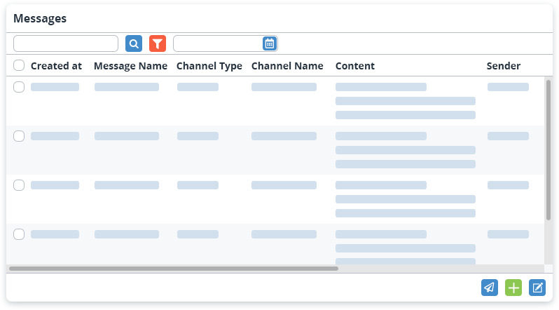 base data module outbox section interface