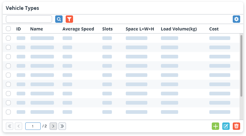 base data module vehicle section interface