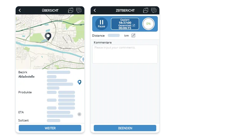 The interface display of the simple paperboy type job in the JOB tab of JobMonitor