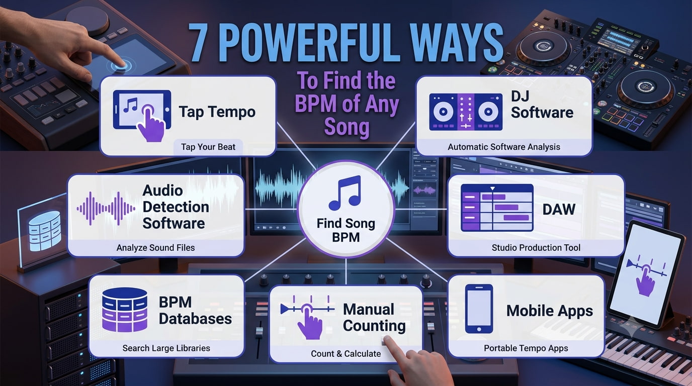 How to Find the BPM of Any Song (7 Proven Methods)