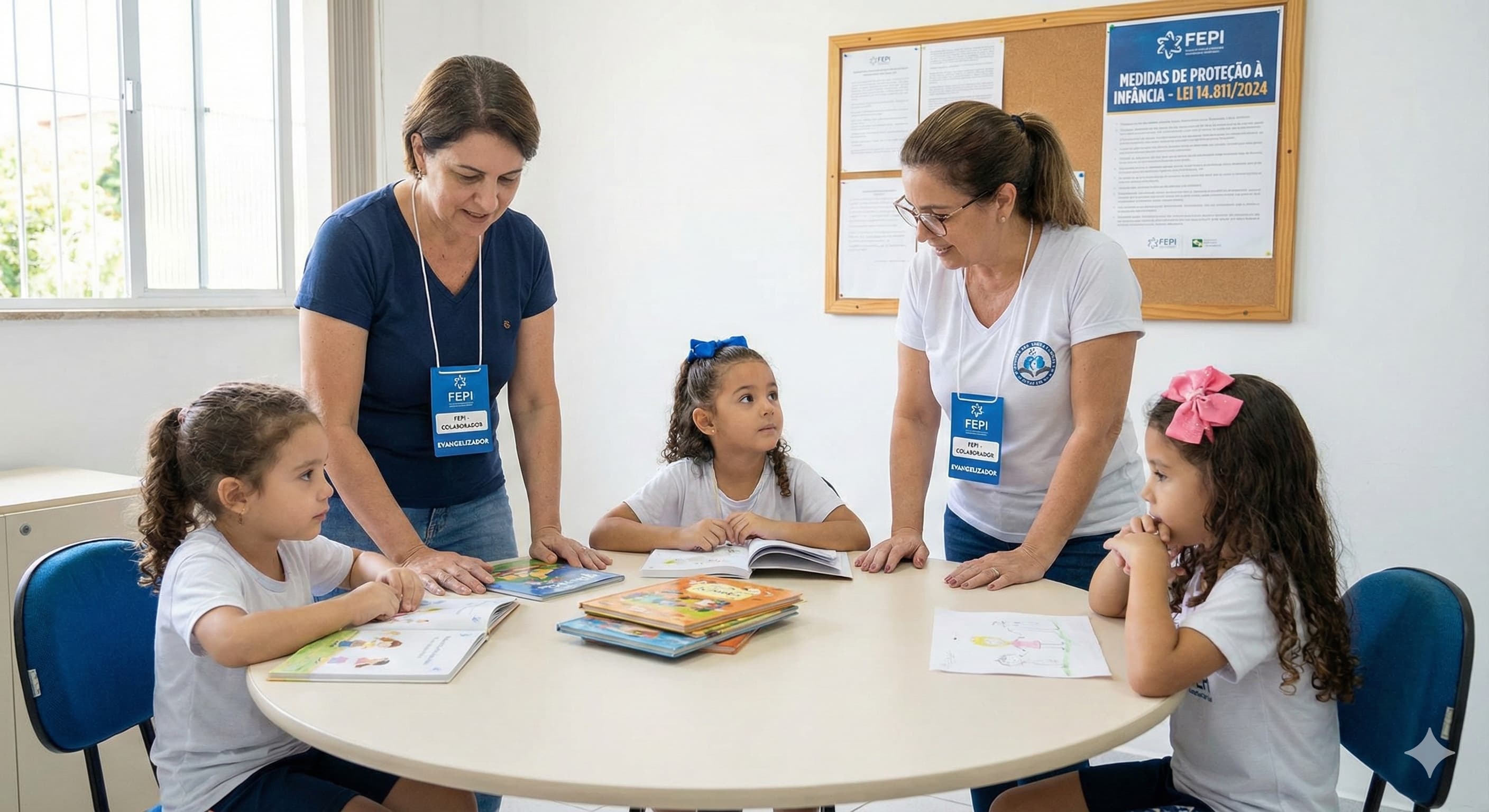 FEPI orienta Casas Espíritas sobre a Lei 14.811/2024 e reforça medidas de proteção à infância