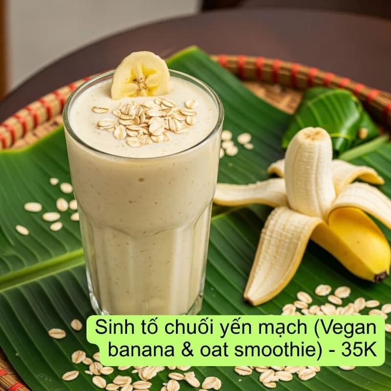 Uống Thông Minh Hơn: Toàn Bộ 20+ Đồ Uống Thuần Chay Tại Veggie Saigon — Từ Trà 20 kcal Đến Sinh Tố 295 kcal