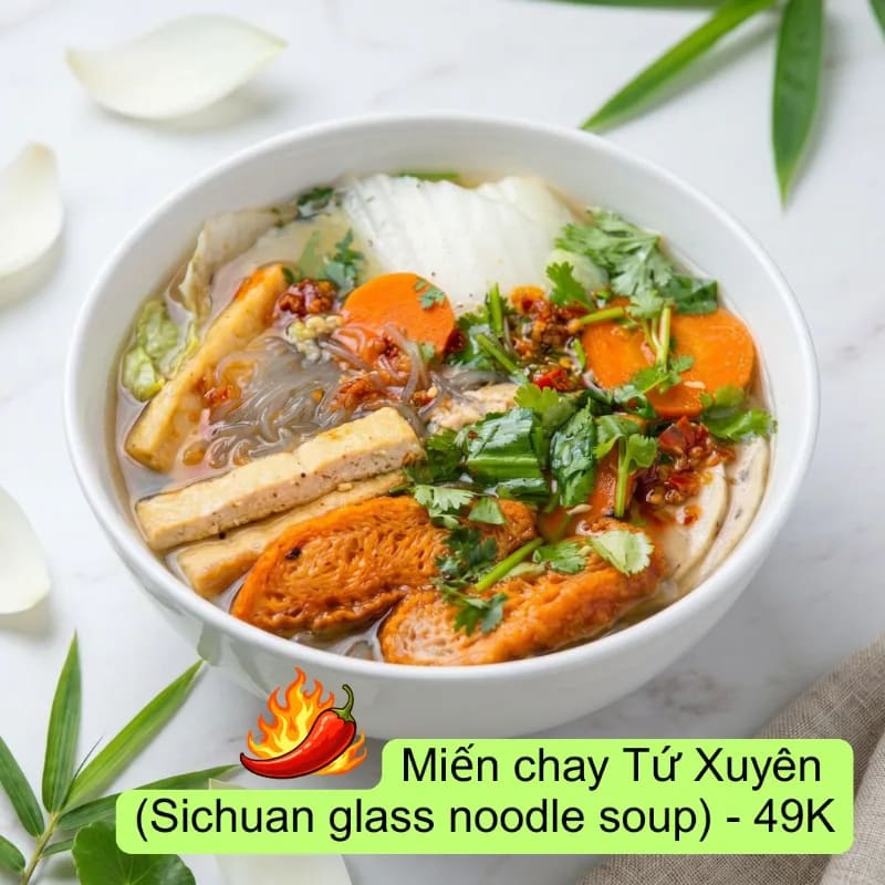 The Sichuan Vegan Universe at Veggie Saigon: 14 Dishes of Numbing, Aromatic Heat — All Plant-Based