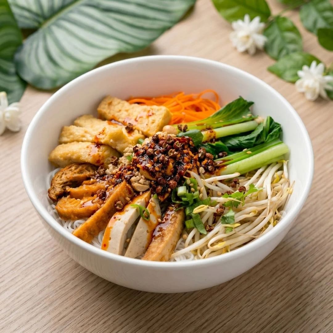 Com tron Tu Xuyen chay