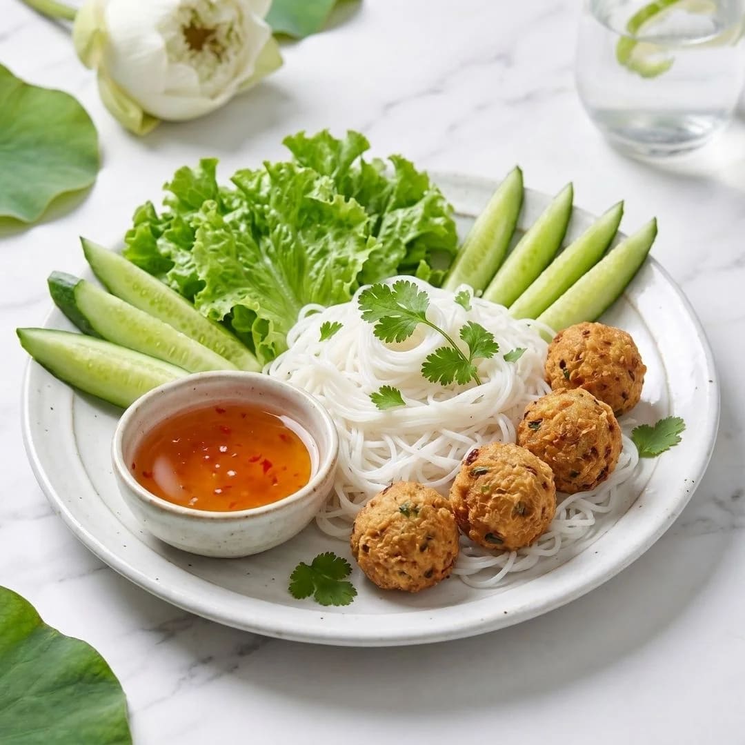 Bun cha Ha Noi chay
