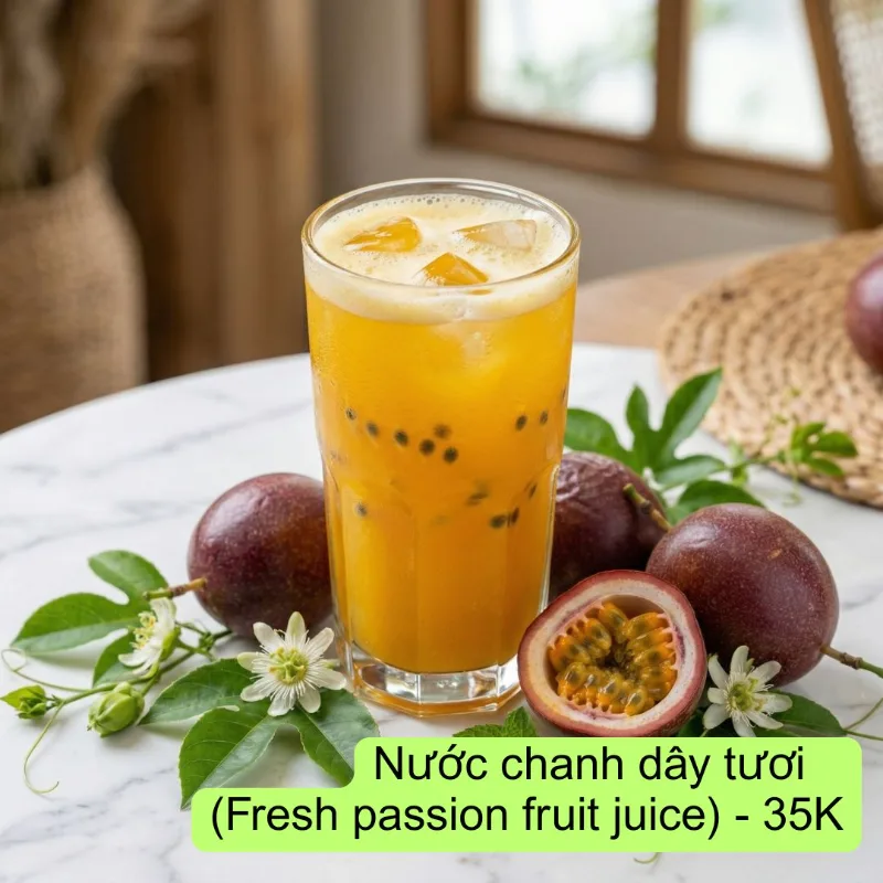 Nước Chanh Dây Tươi: Thức Uống Nhiệt Đới Đầy Vitamin C Và Antioxidant