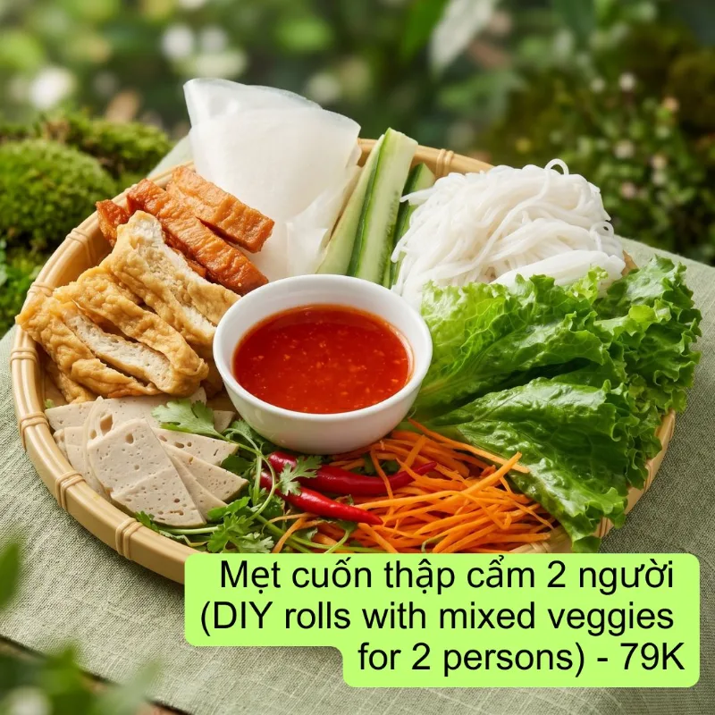 Chủ Nhật Chay Tại Veggie Saigon: Gia Đình, Bữa Sáng Muộn Và Mẹt Cuốn