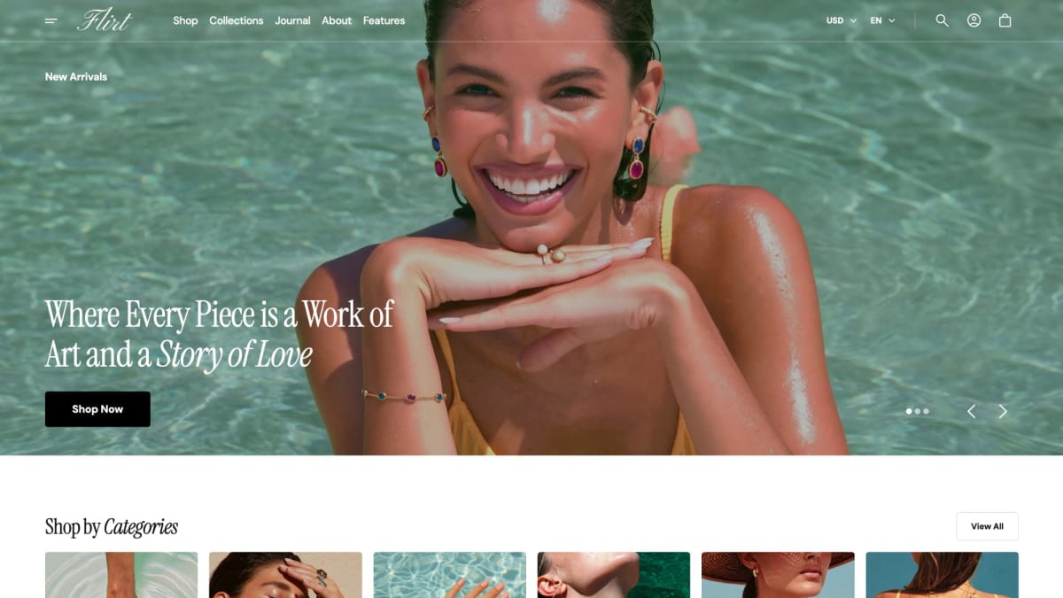 Flirt Shopify theme