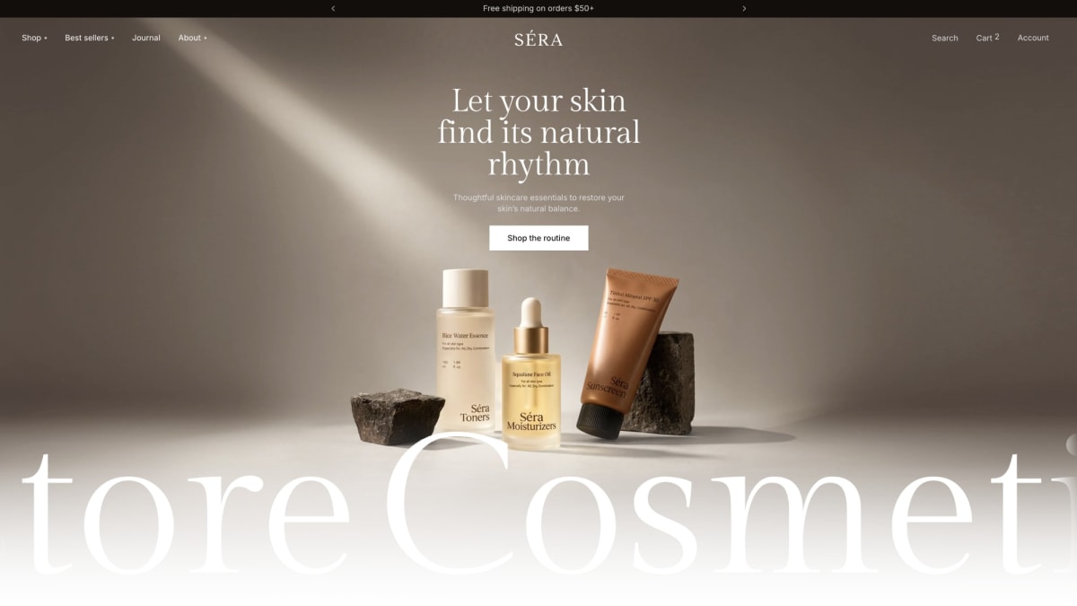 Sera Shopify theme