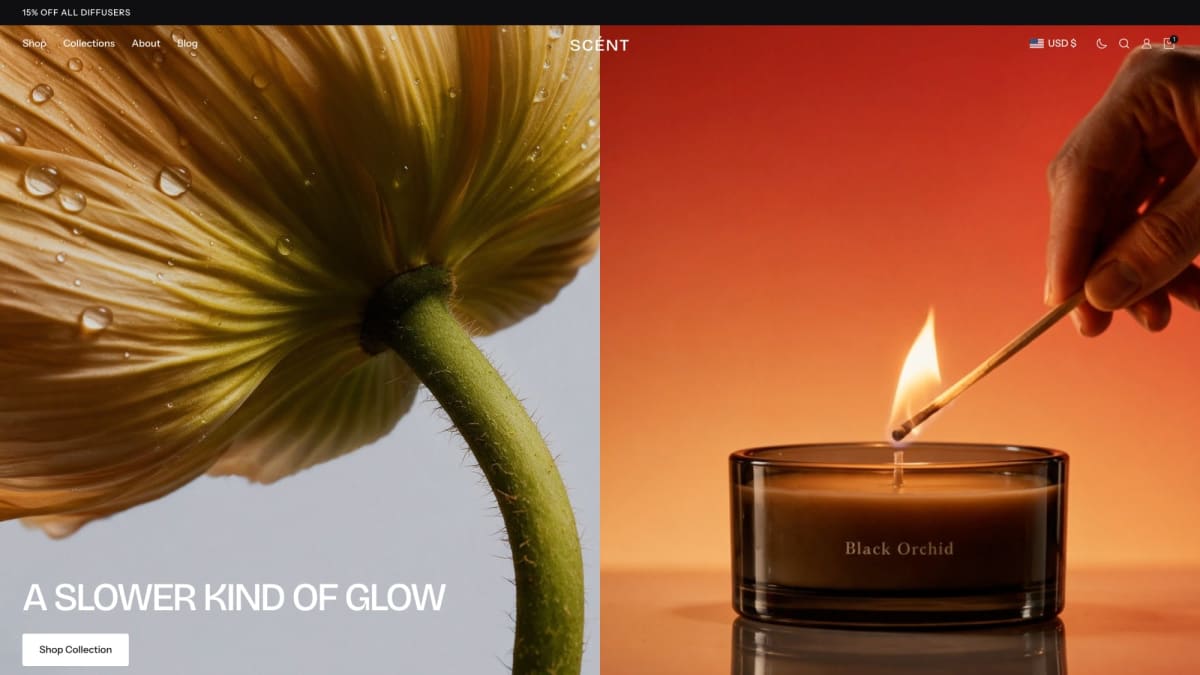 Scent Shopify theme