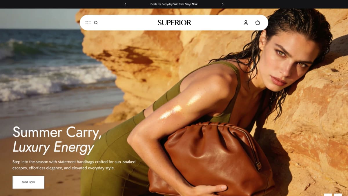 Superior Shopify theme