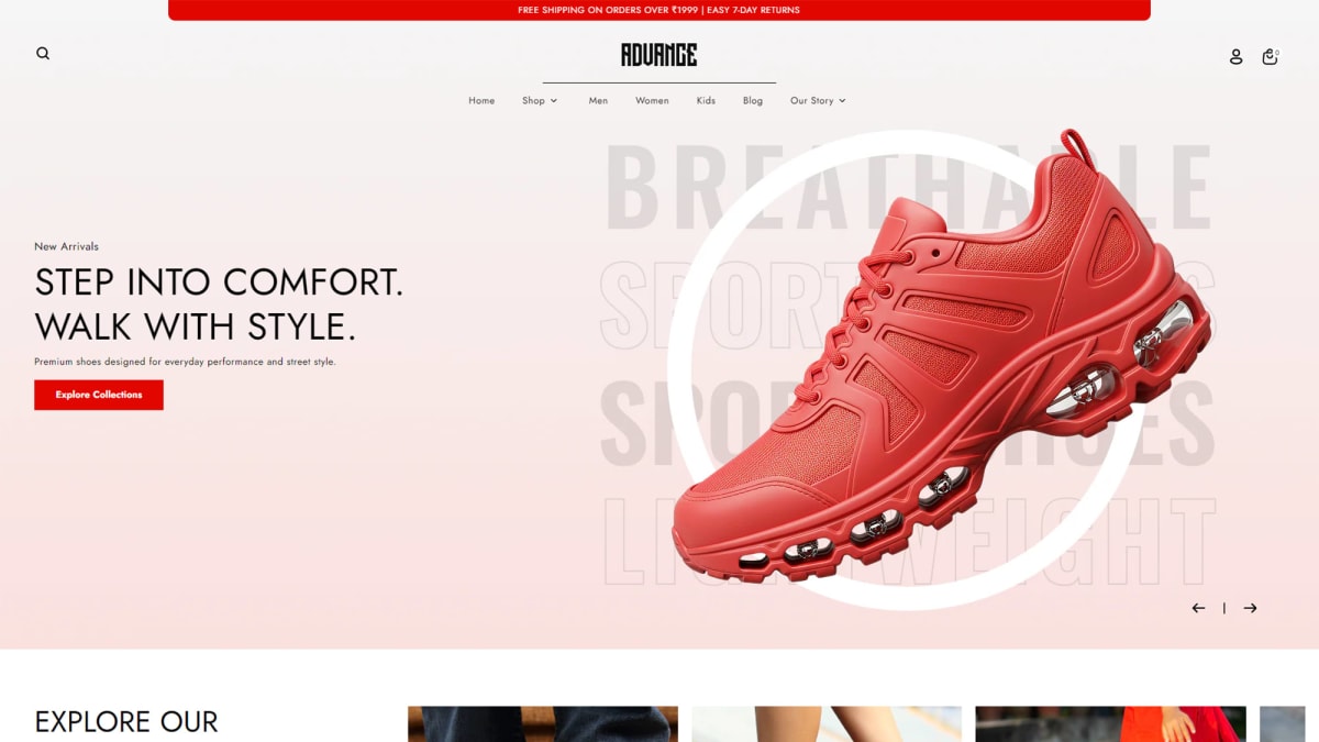Advance Shopify theme
