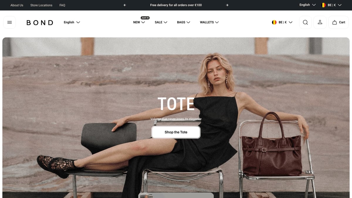 Bond Shopify theme