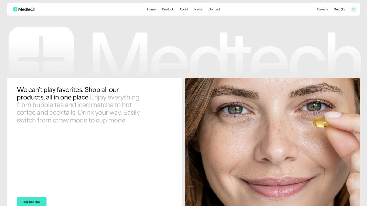 Medtech Shopify theme