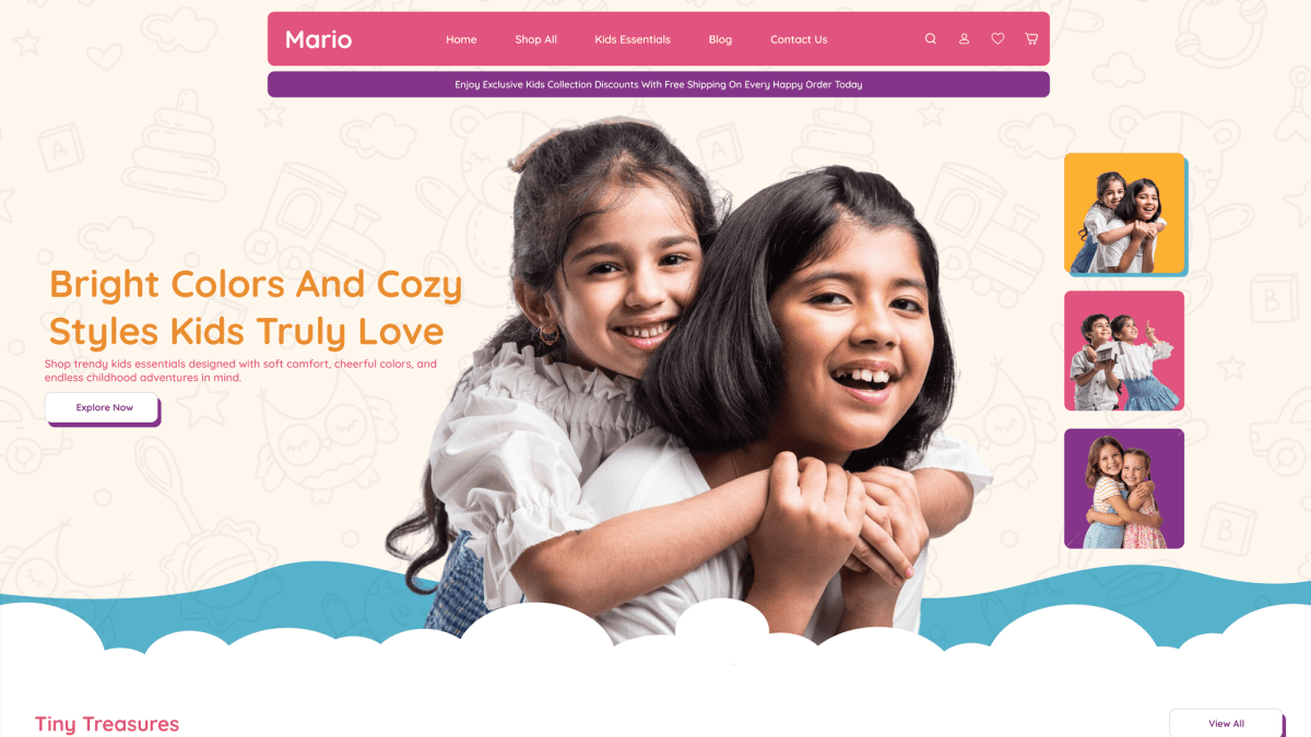 Mario Shopify theme
