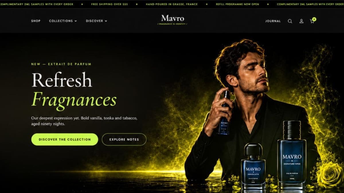 Mavro Shopify theme