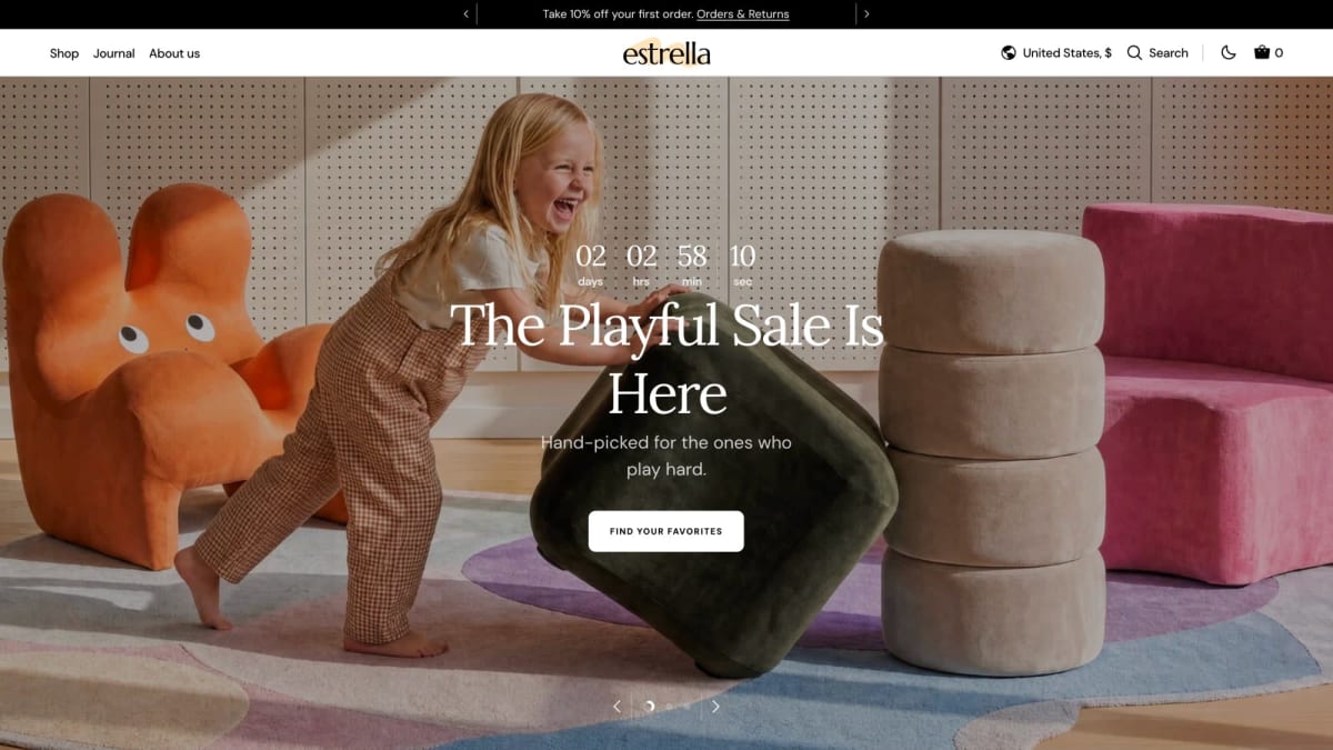 Estrella Shopify theme
