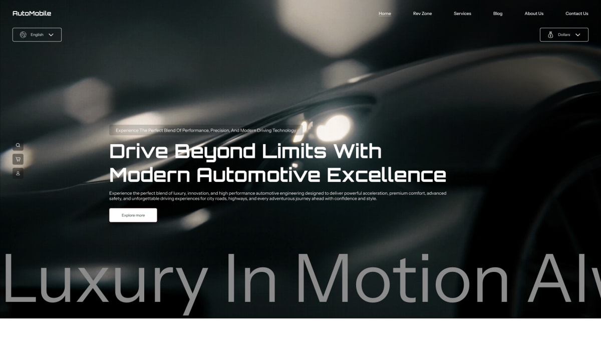 Automobile Shopify theme