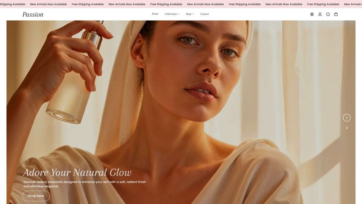 Passion Shopify theme