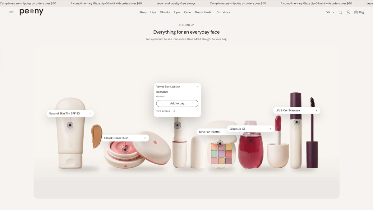 Peony Shopify theme