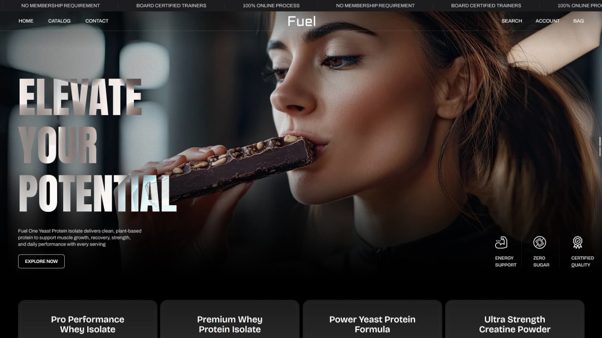 Fuel Shopify theme