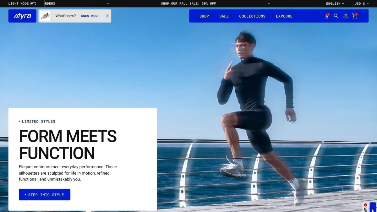 Styra Shopify theme