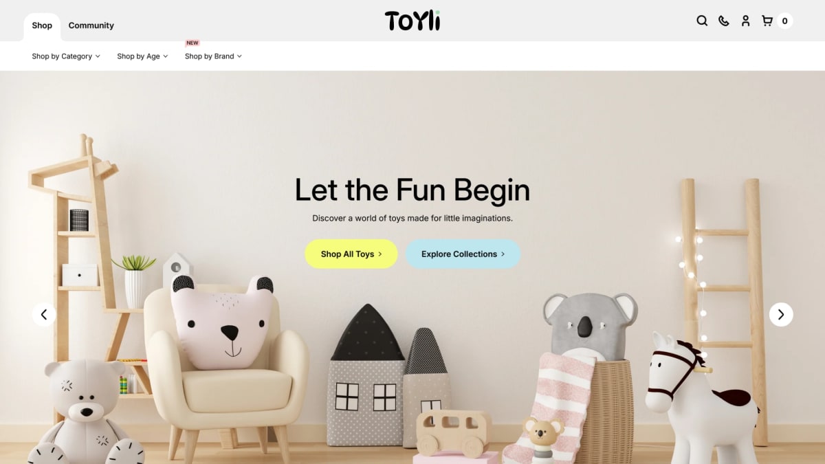 Toyli Shopify theme