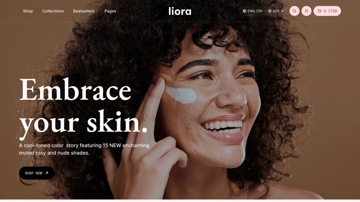 Liora Shopify theme