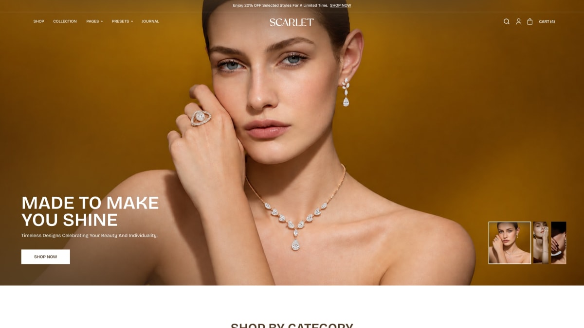 Scarlet Shopify theme