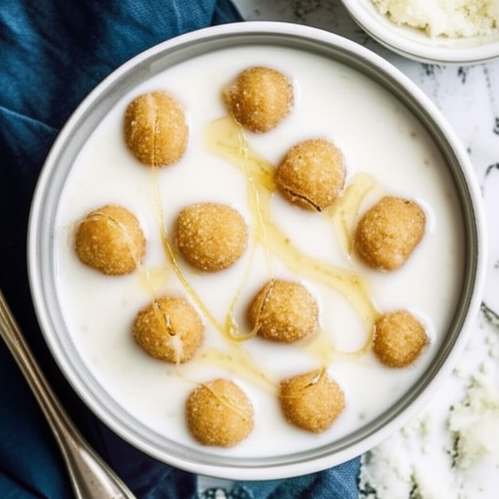 Millet Porridge (fura da nono - without added sugar, maybe a little honey)