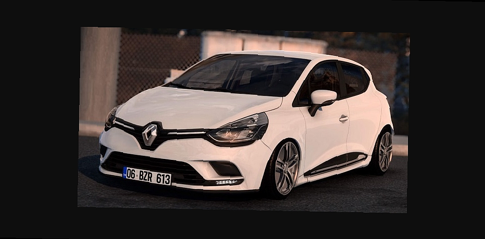 МОД Renault Clio IV v1.0 ДЛЯ EURO TRUCK SIMULATOR 2