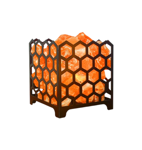 Iron Basket With Salt Chunks