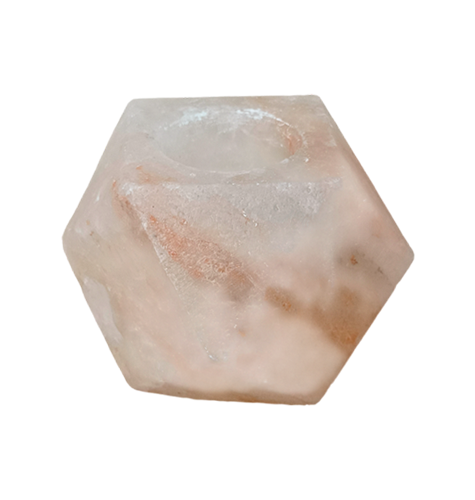 Diamond Shape Salt Candle Holder 2