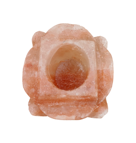 Rose Shape Salt Candle Holder 4