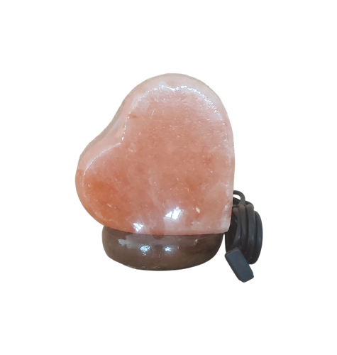 USB Heart Salt Lamp