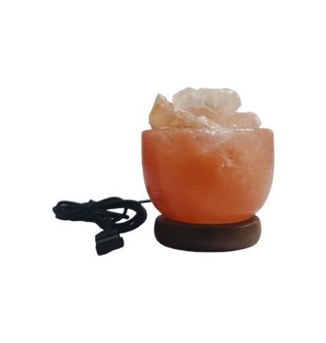 USB Fire Bowl Salt Lamp 2
