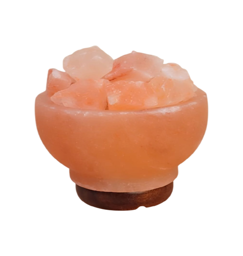 Fire Bowl Salt Lamp