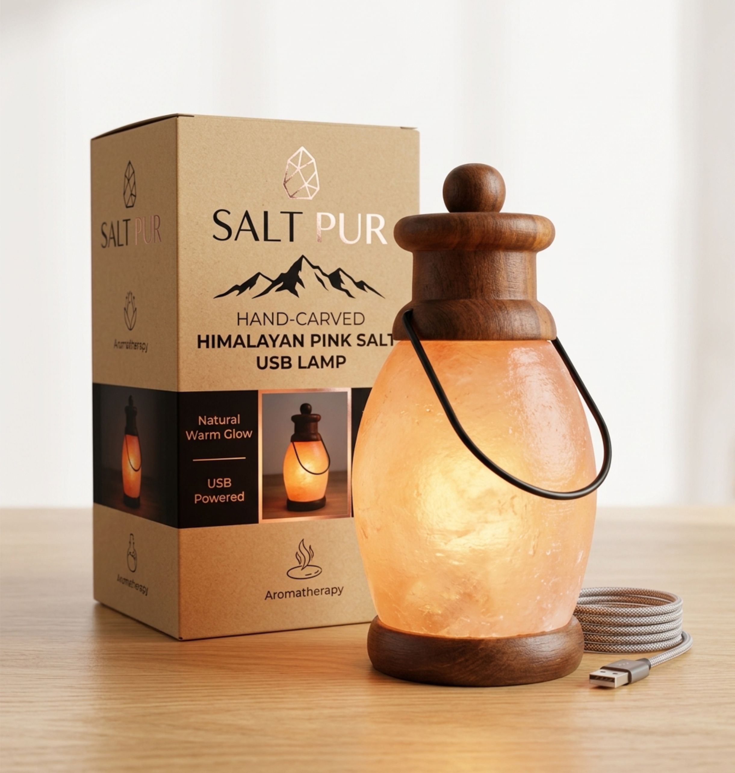 USB Salt Lamps