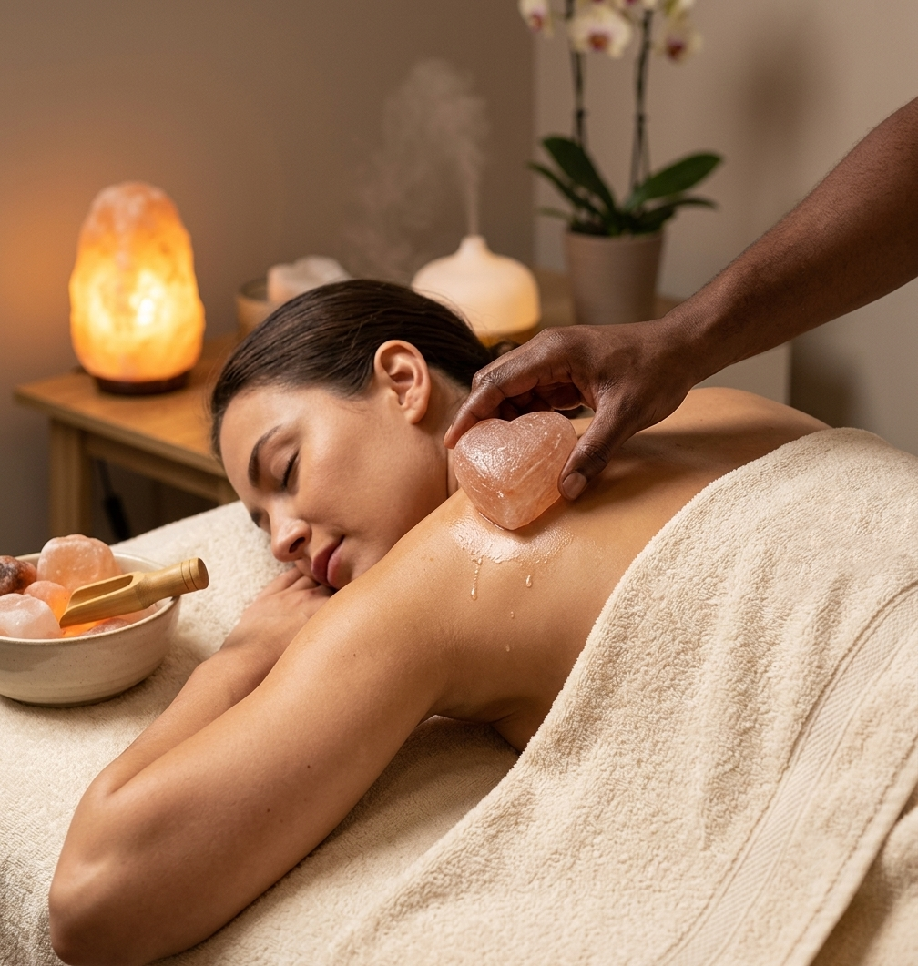 Himalayan Salt Massage Stones & Soap