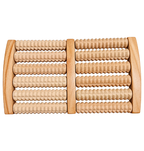 Wooden Foot Massage Roller