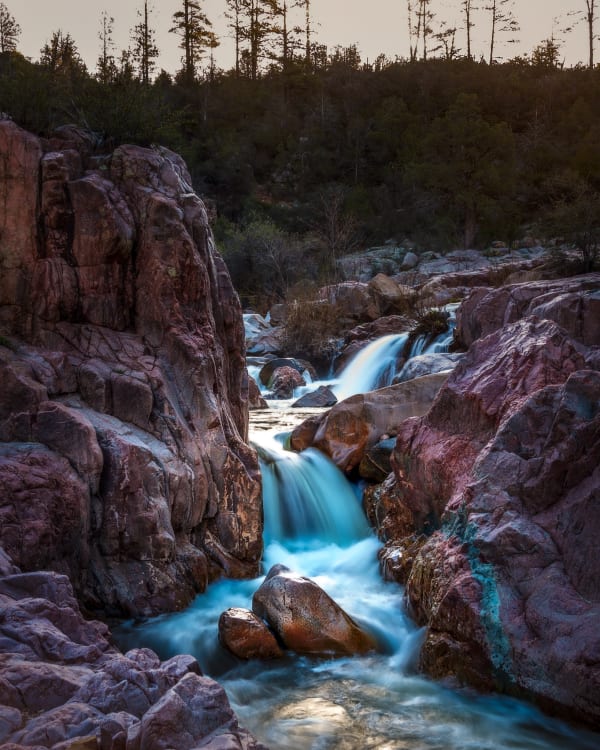 Water Wheel Falls Cascade — Fine Art Print by Southbound Studios