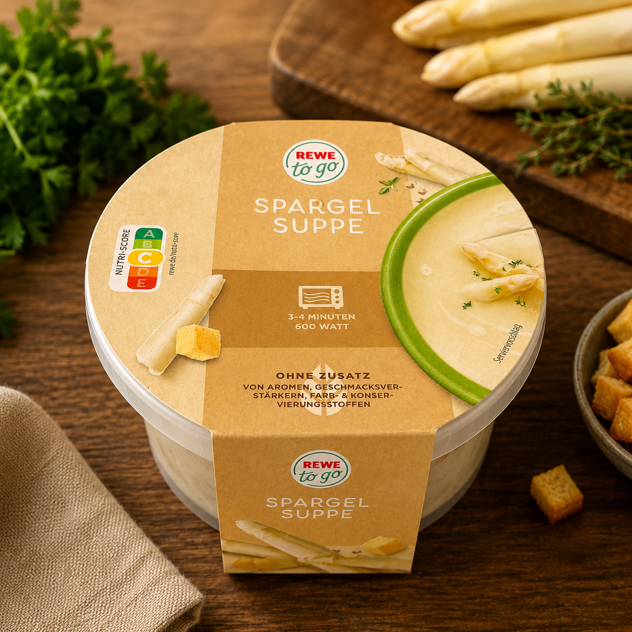 Spargel Suppe